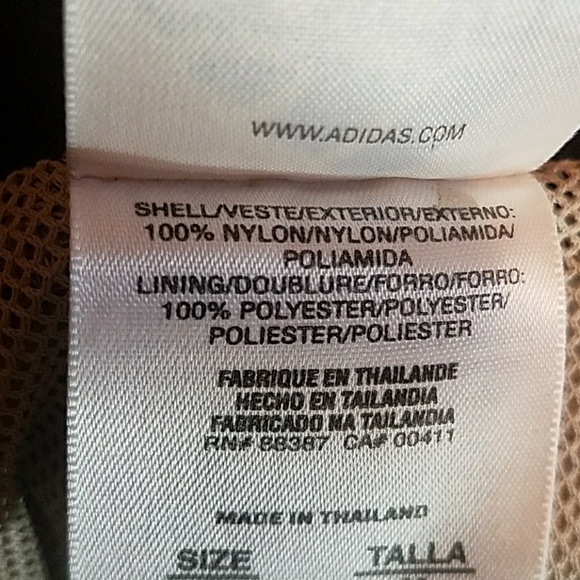 Adidas Silver Pullover Hooded Windbreaker - Picture 7 of 8